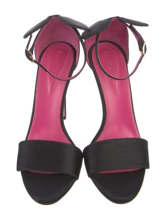 Oscar Tiye Satin Sandals