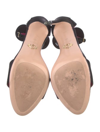 Oscar Tiye Satin Sandals