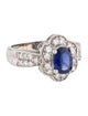Takat 18K Sapphire & Diamond Engagement Ring
