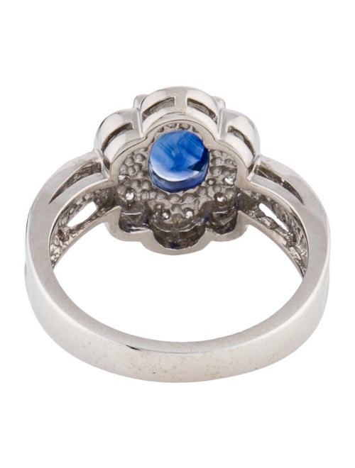 Takat 18K Sapphire & Diamond Engagement Ring