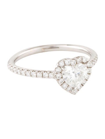 Takat Cocktail Ring 14K Diamond Heart 4.25