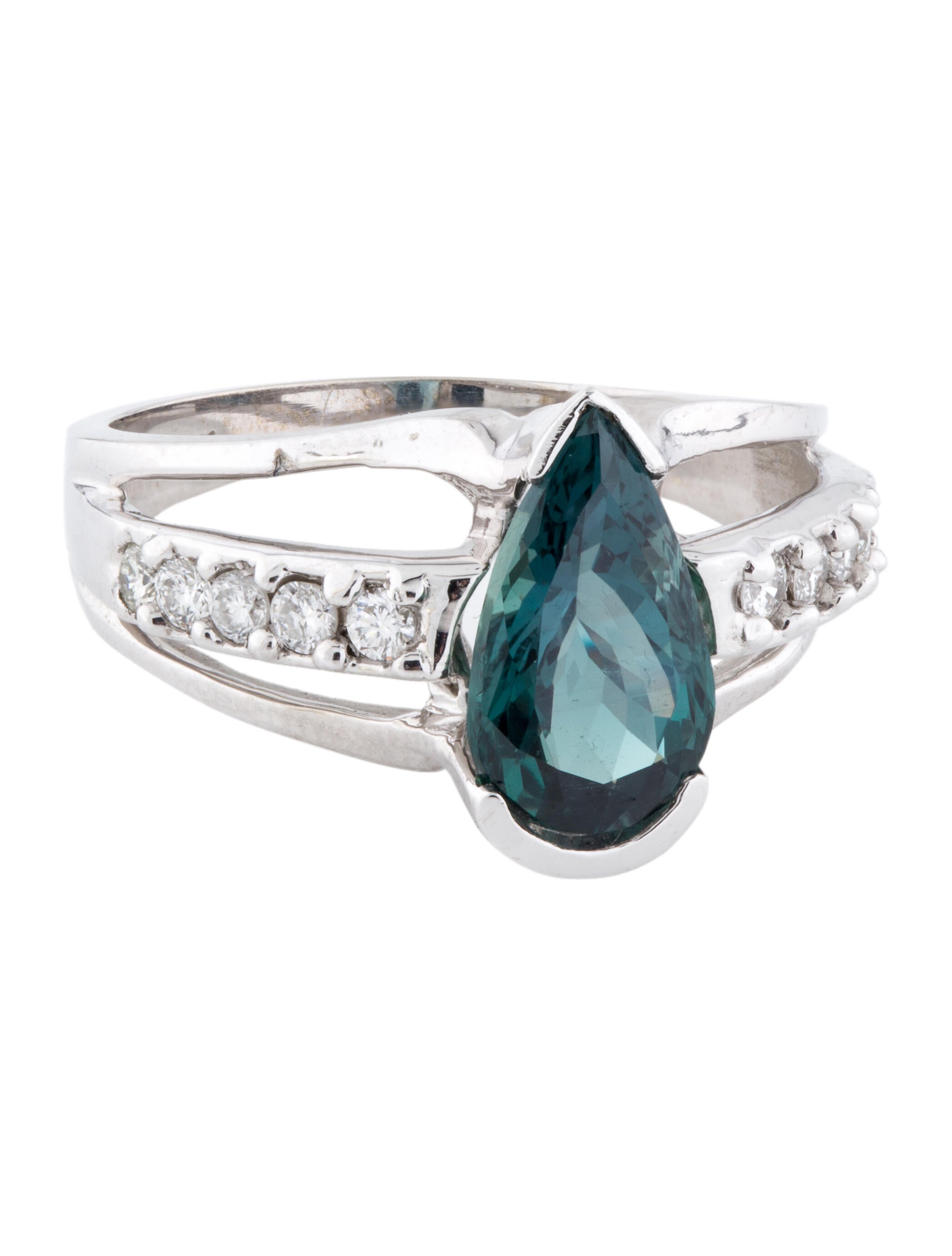 Takat 14K Alexandrite & Diamond Cocktail Ring