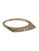 Tilda Biehn 14K Diamond Convex Band