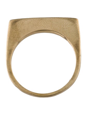 Tilda Biehn 14K Diamond Convex Band