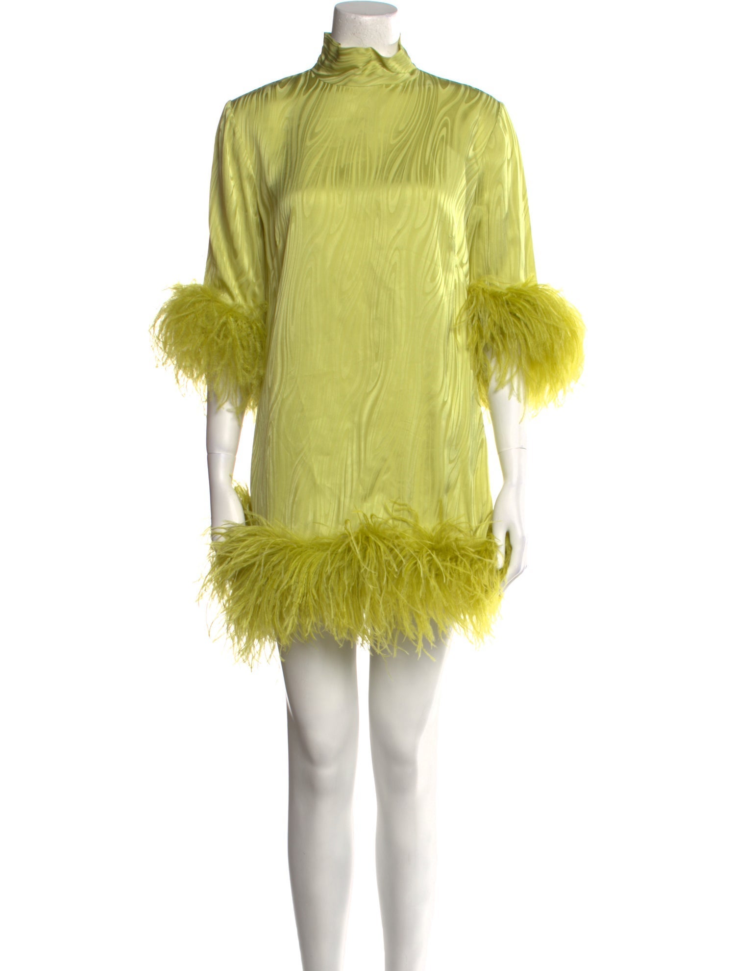 Taller Marmo Turtleneck Mini Dress