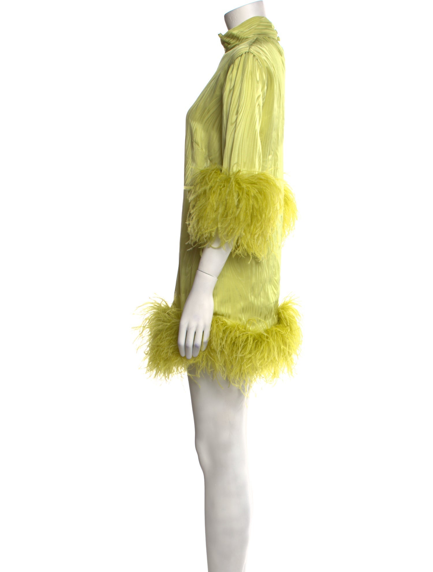 Taller Marmo Turtleneck Mini Dress