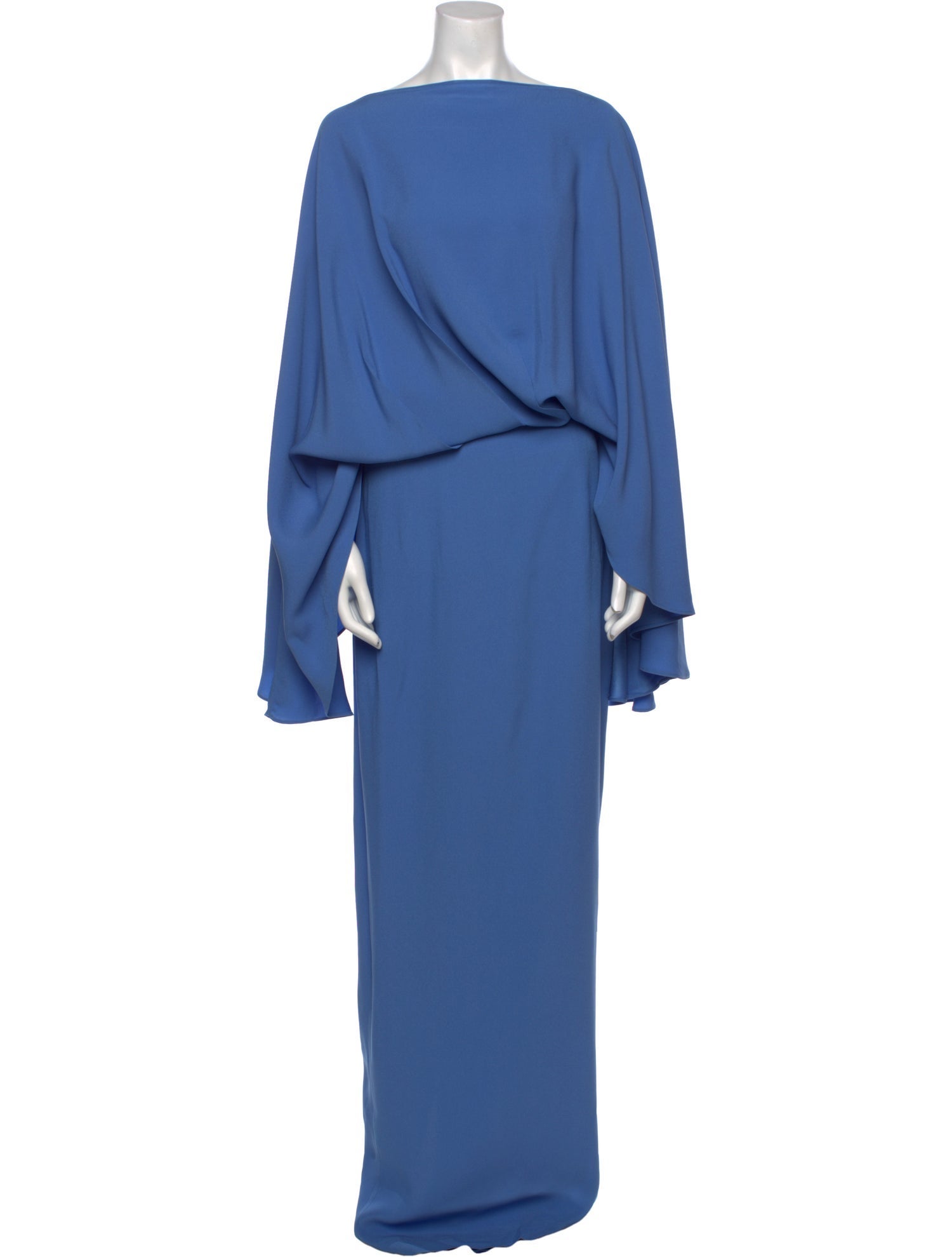 Taller Marmo Bateau Neckline Long Dress