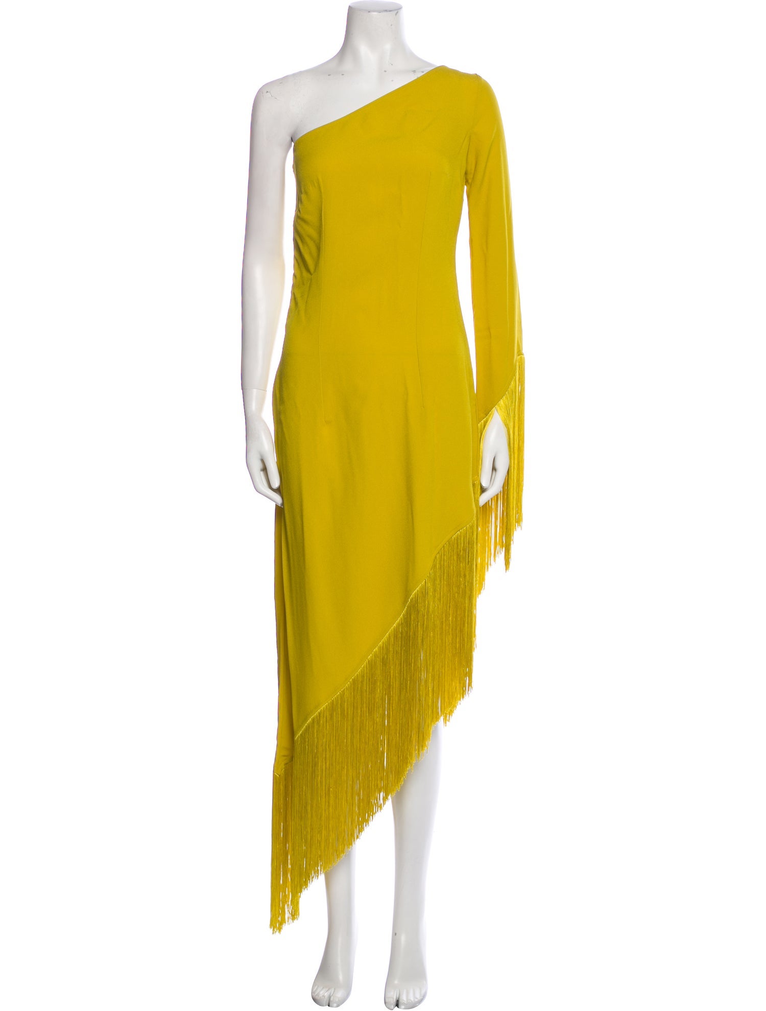 Taller Marmo One-Shoulder Midi Length Dress