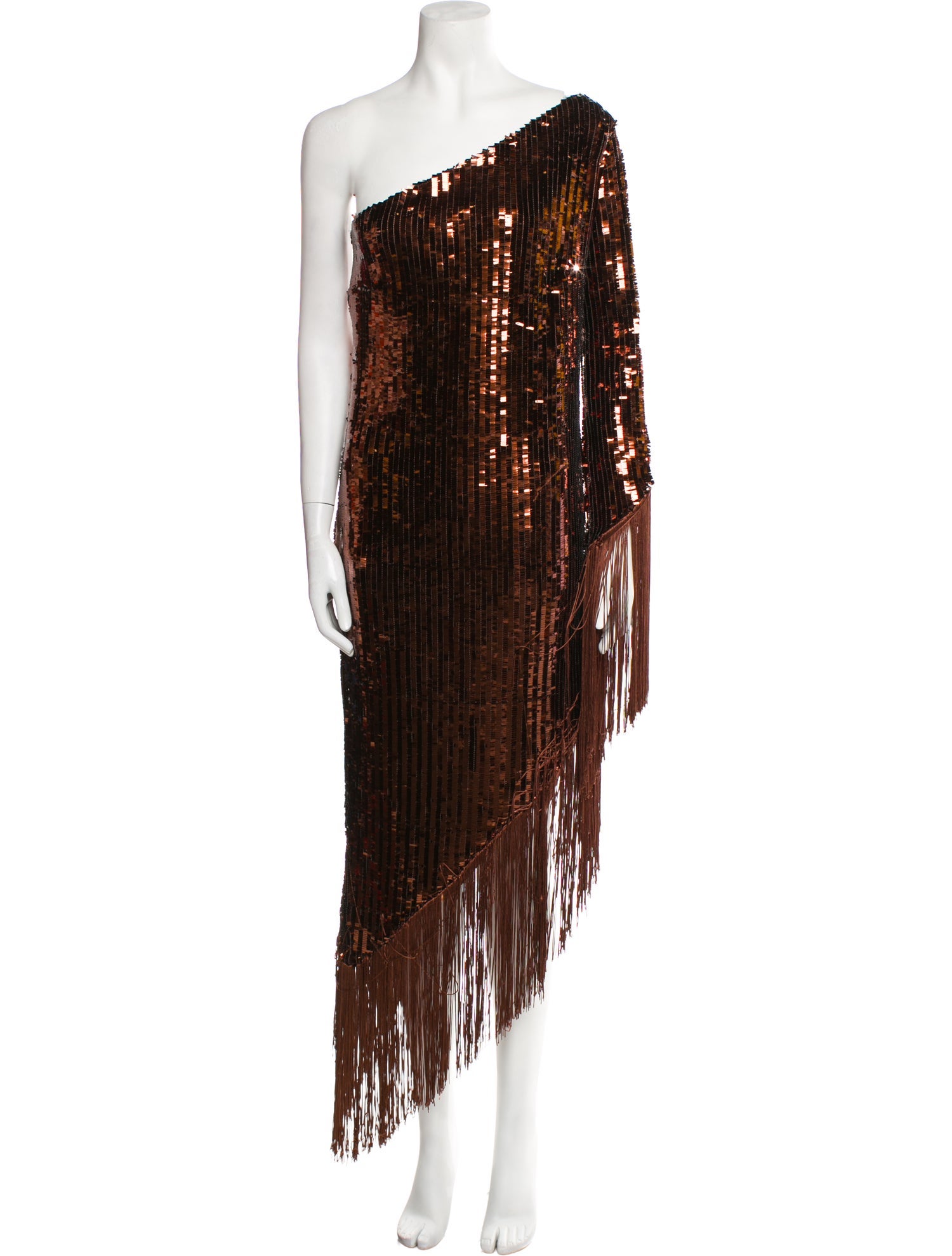 Taller Marmo One-Shoulder Mini Dress