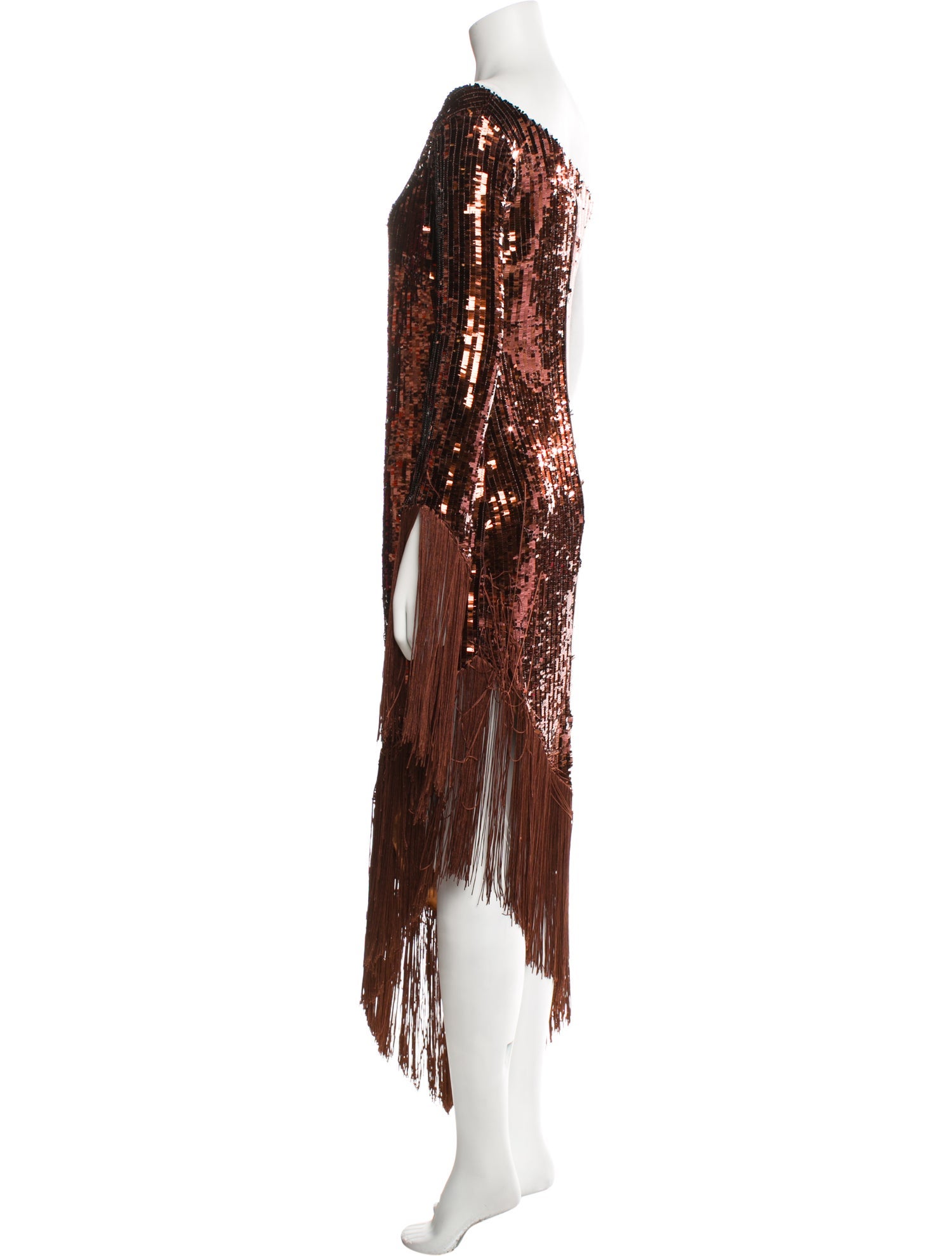 Taller Marmo One-Shoulder Mini Dress