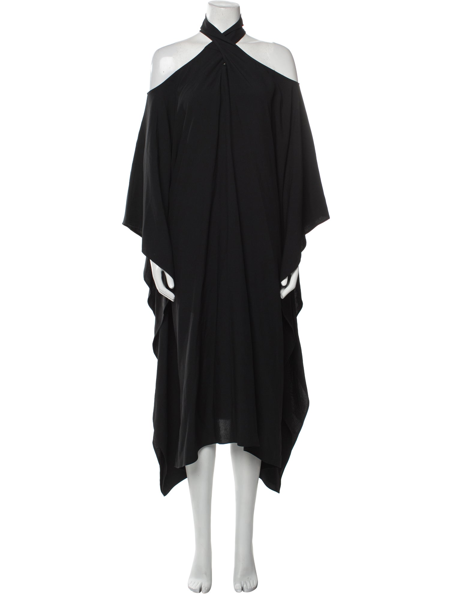 Taller Marmo Turtleneck Midi Length Dress