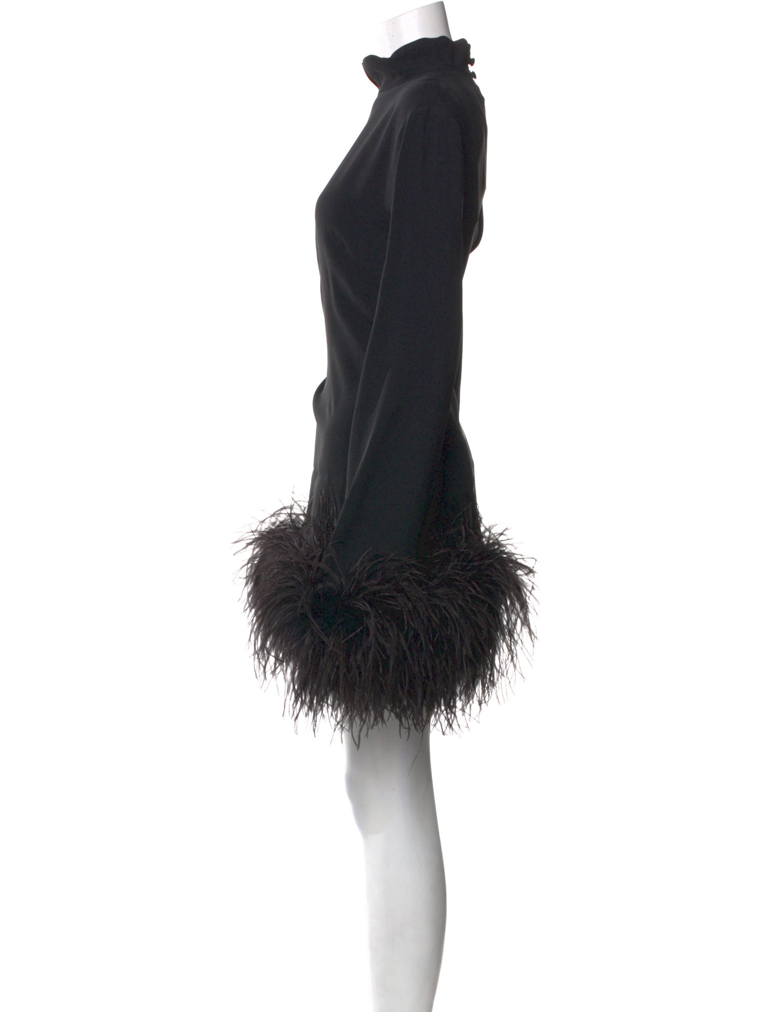 Taller Marmo Turtleneck Knee-Length Dress