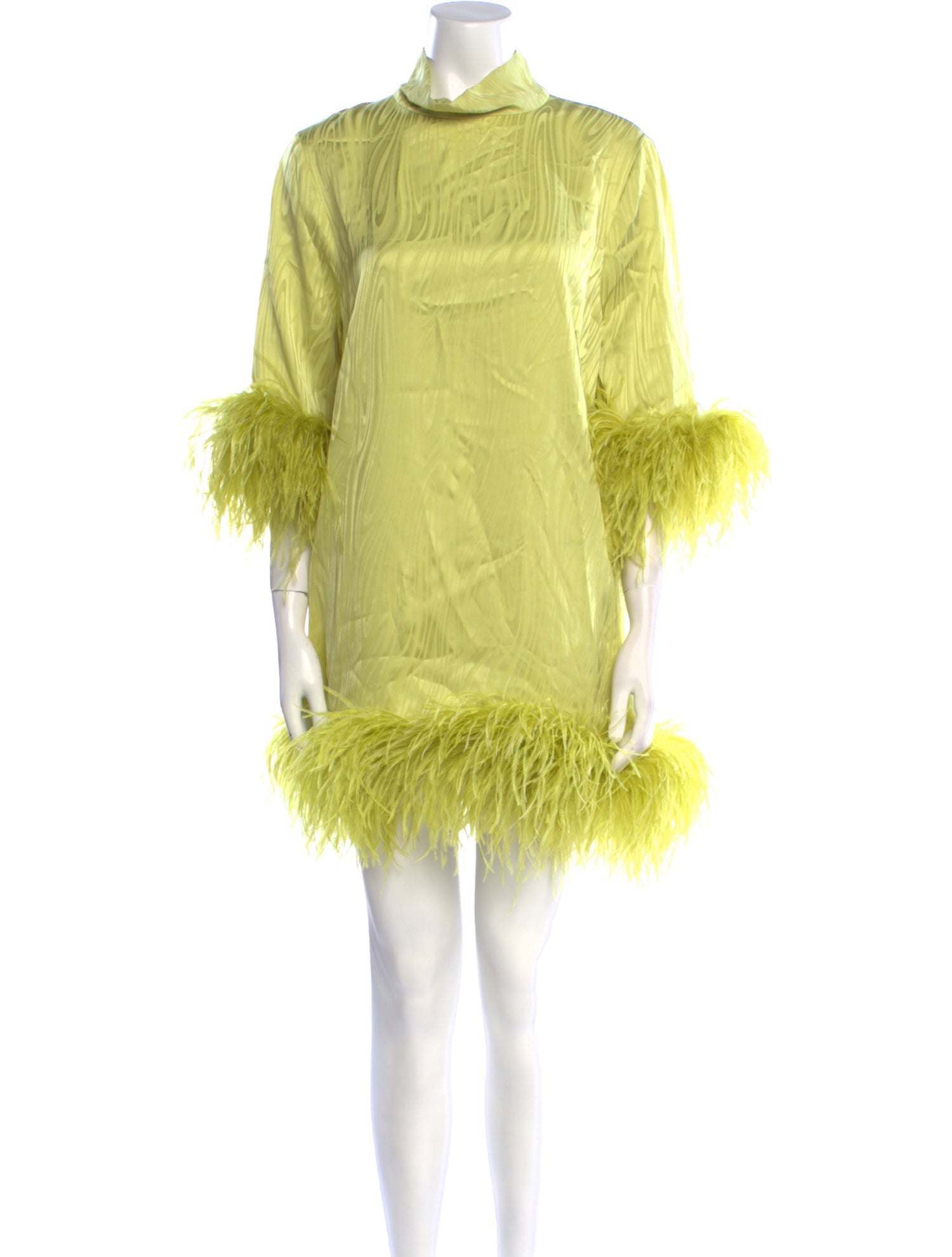Taller Marmo Turtleneck Mini Dress
