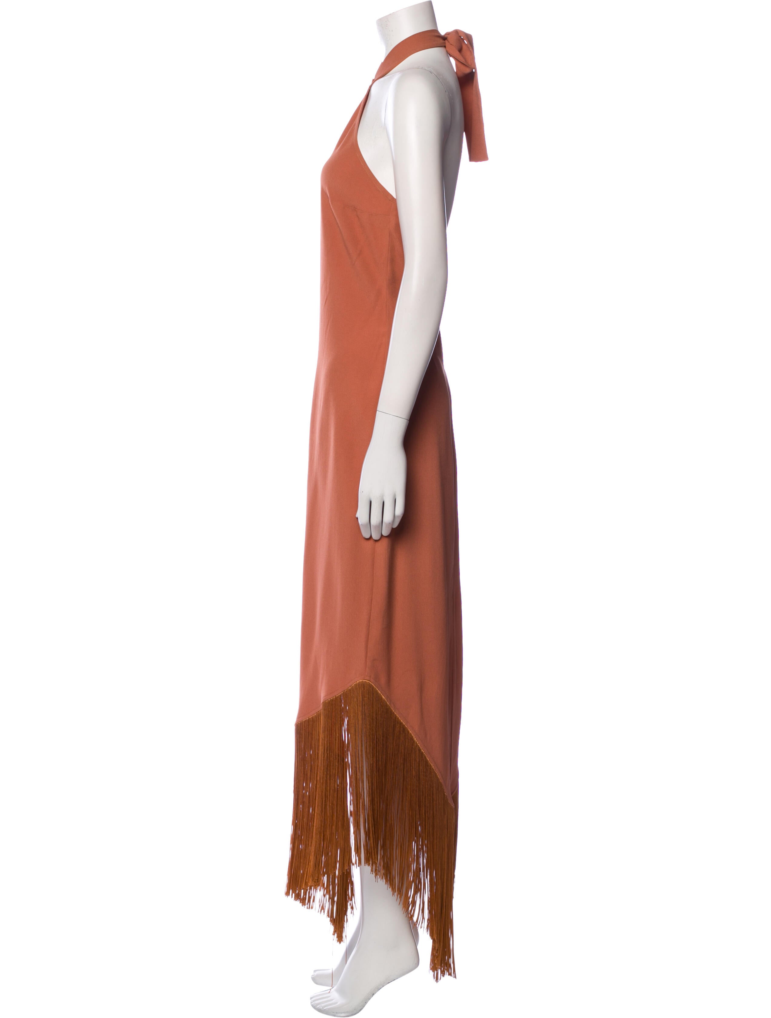 Taller Marmo Halterneck Midi Length Dress