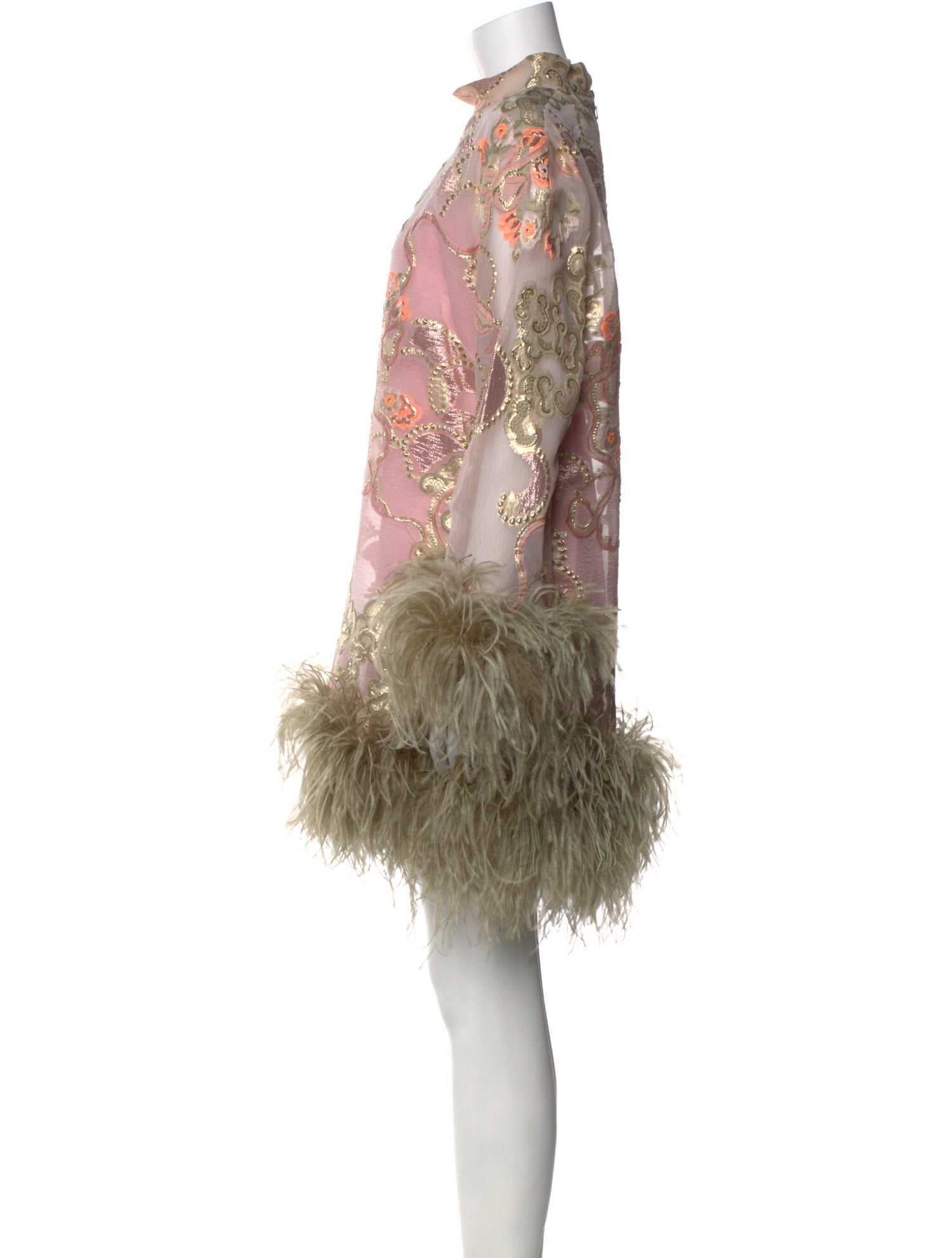 Taller Marmo Silk Mini Dress