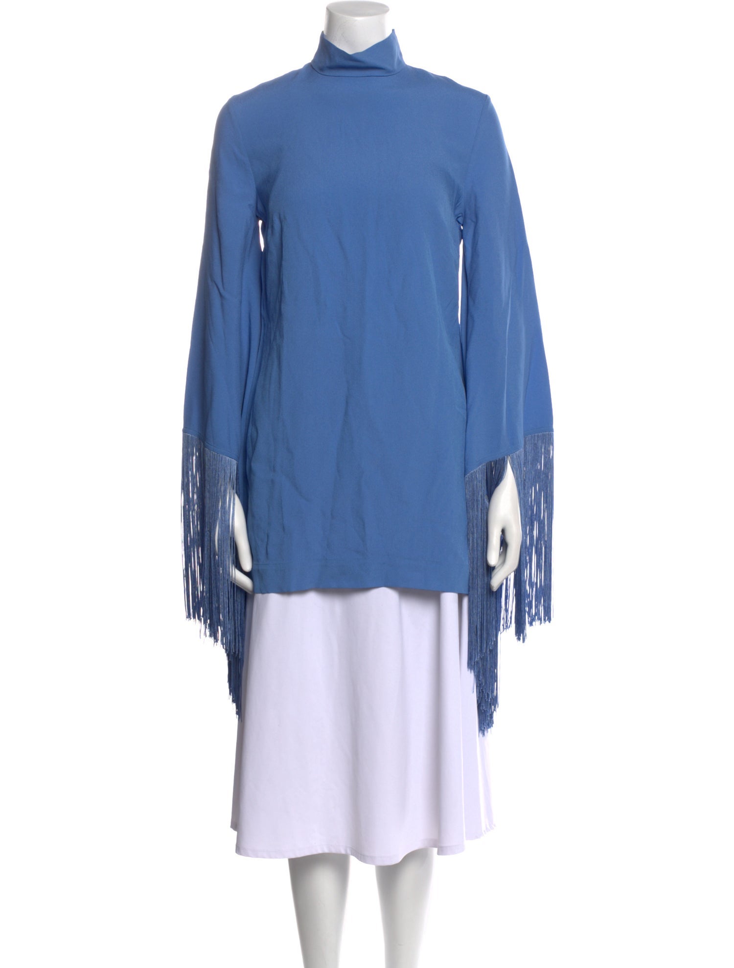 Taller Marmo Mock Neck Long Sleeve Tunic