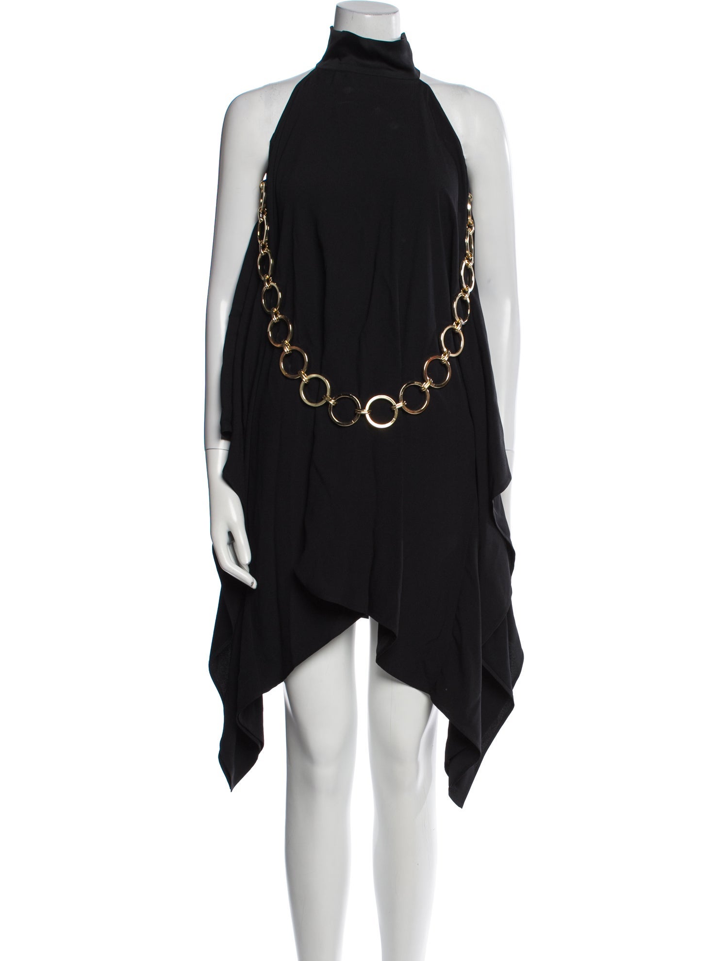 Taller Marmo Mock Neck Knee-Length Dress