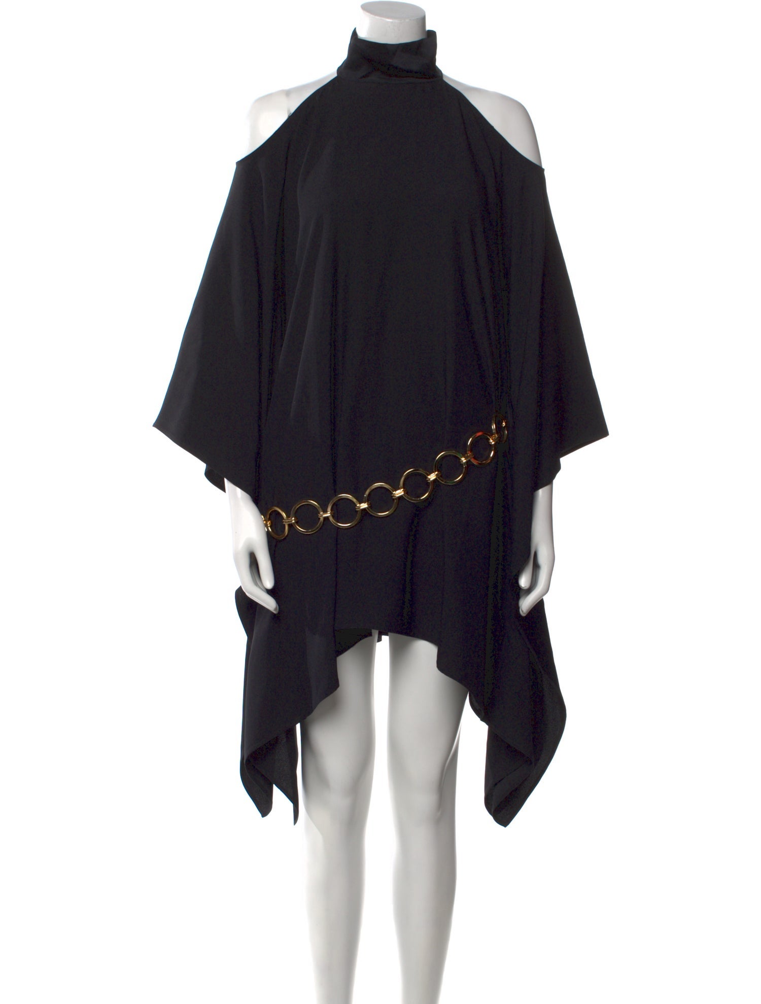 Taller Marmo Mock Neck Mini Dress