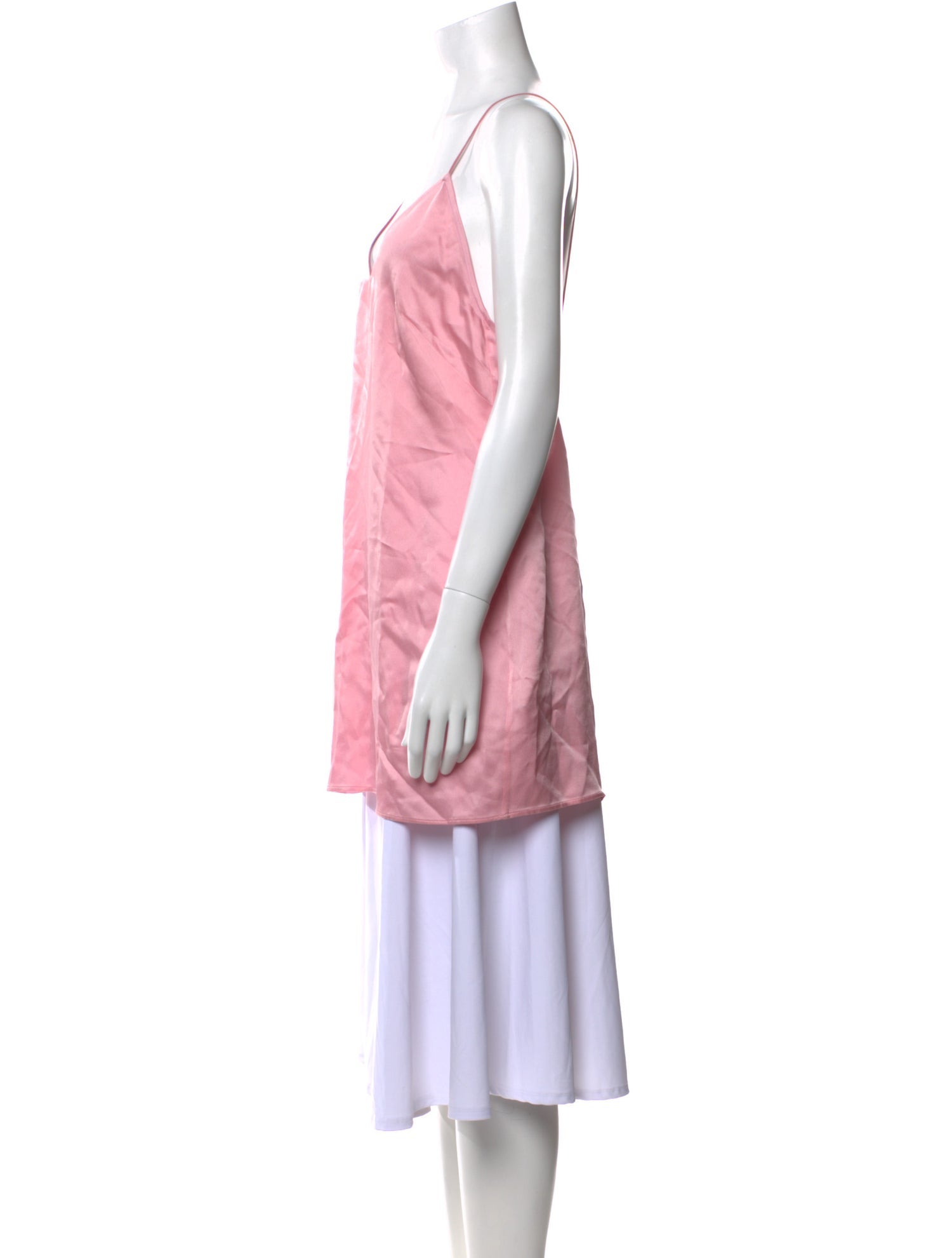 Taller Marmo Silk V-Neck Tunic