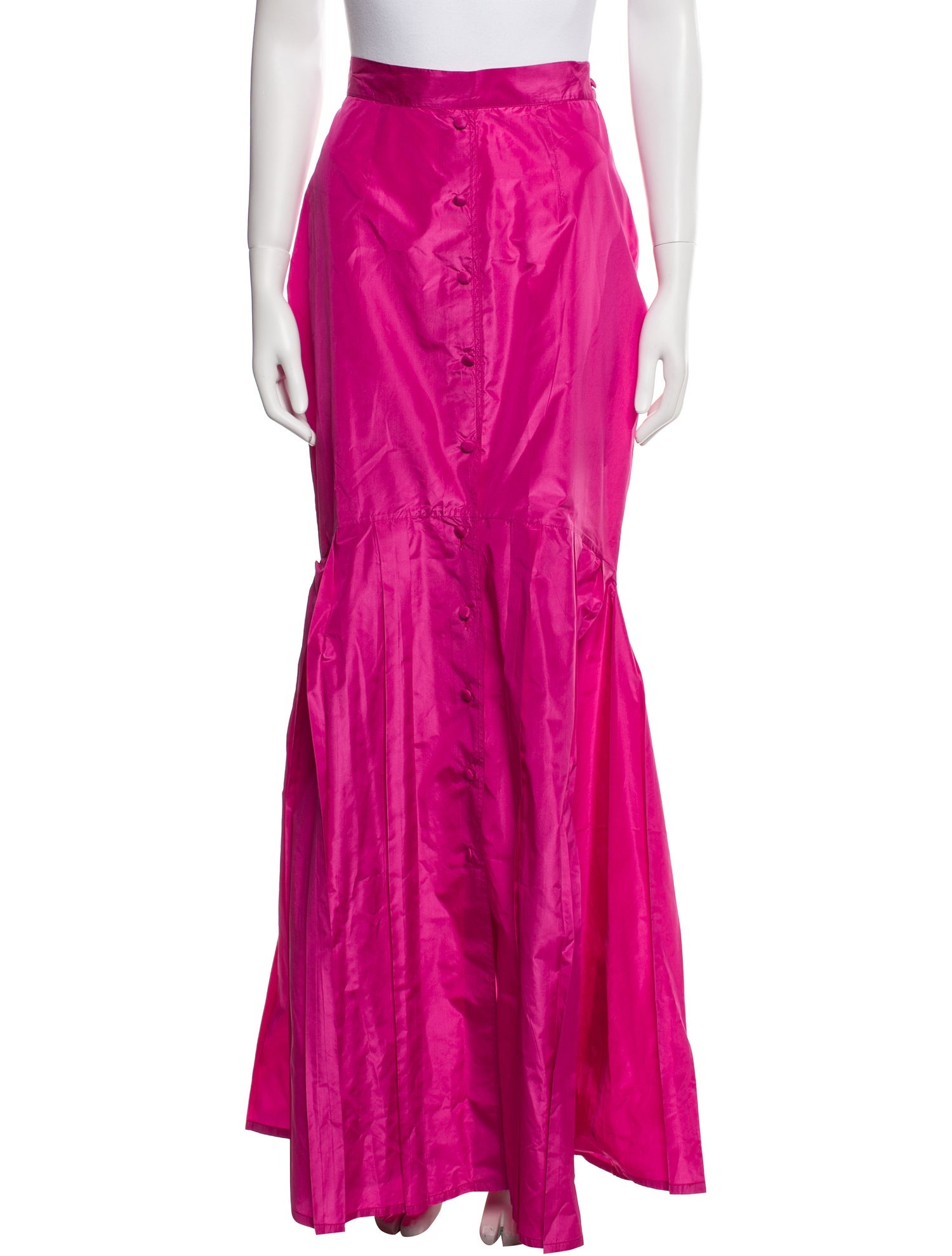 Taller Marmo Silk Long Skirt