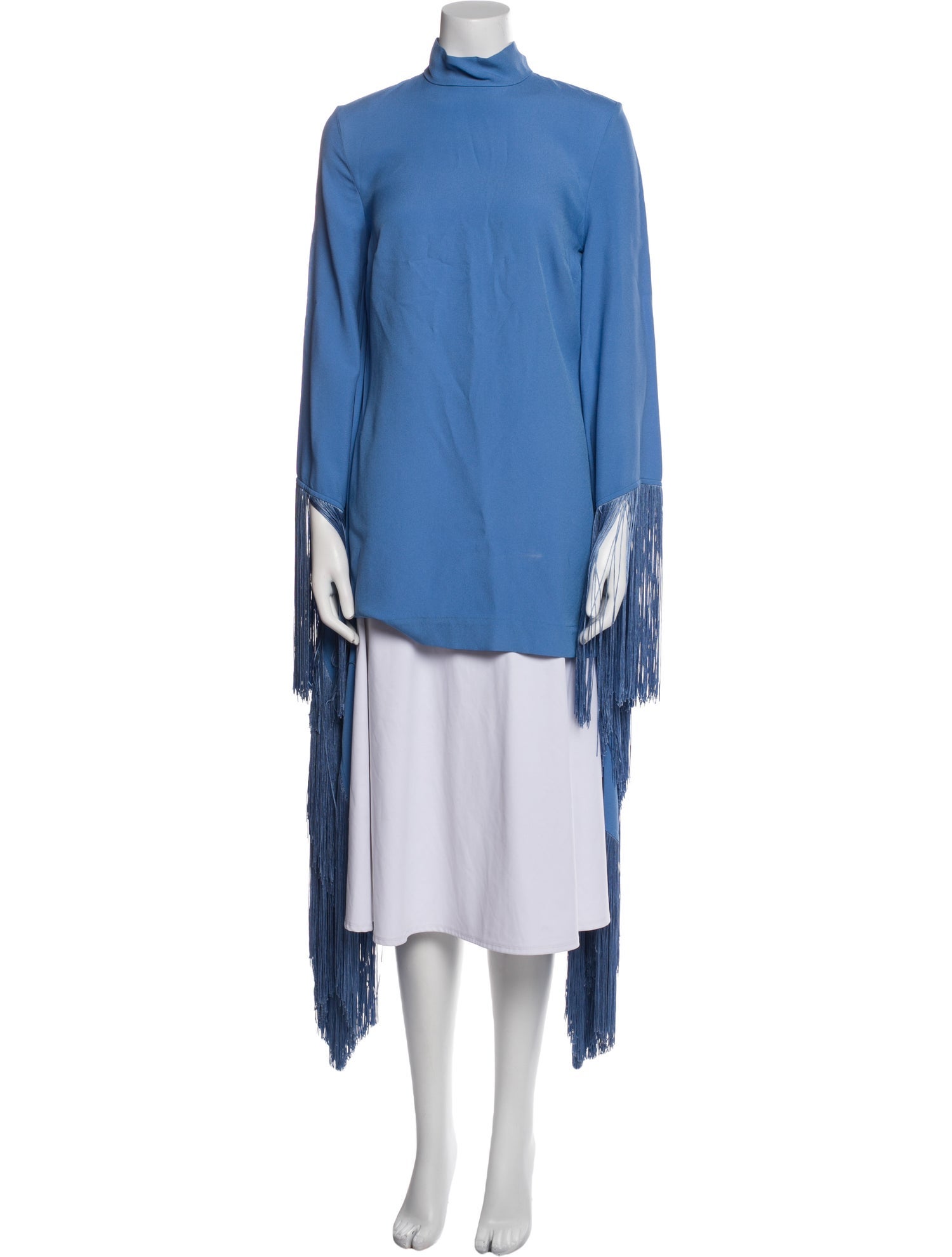 Taller Marmo Mock Neck Long Sleeve Tunic