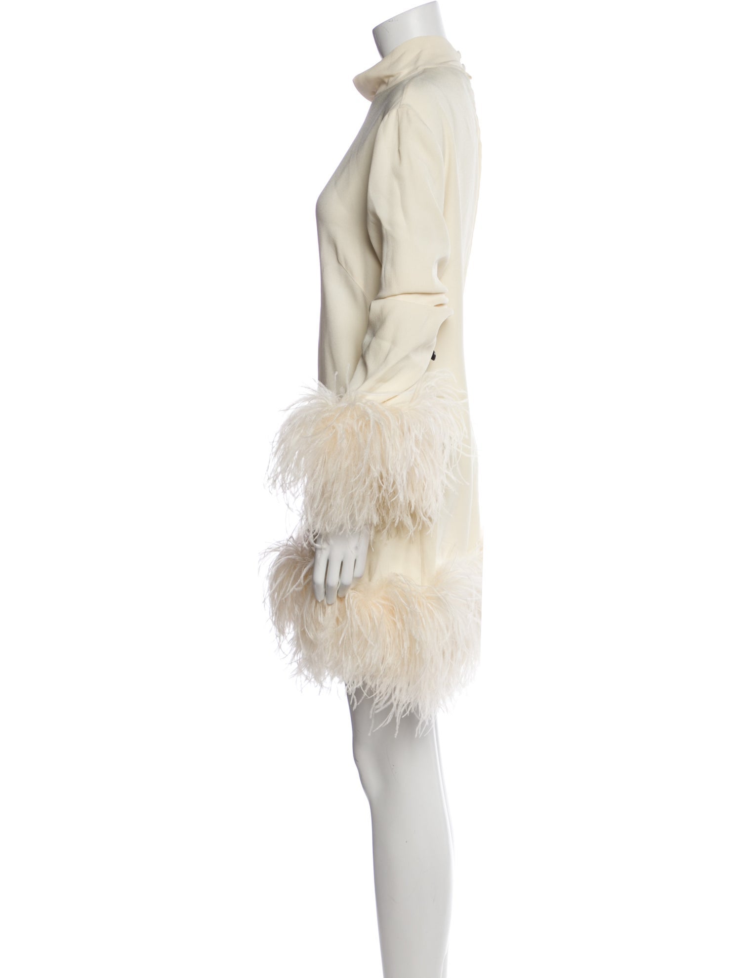 Taller Marmo Mock Neck Mini Dress