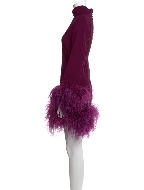 Taller Marmo Turtleneck Mini Dress