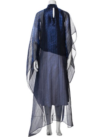 Taller Marmo Printed Mock Neck Tunic