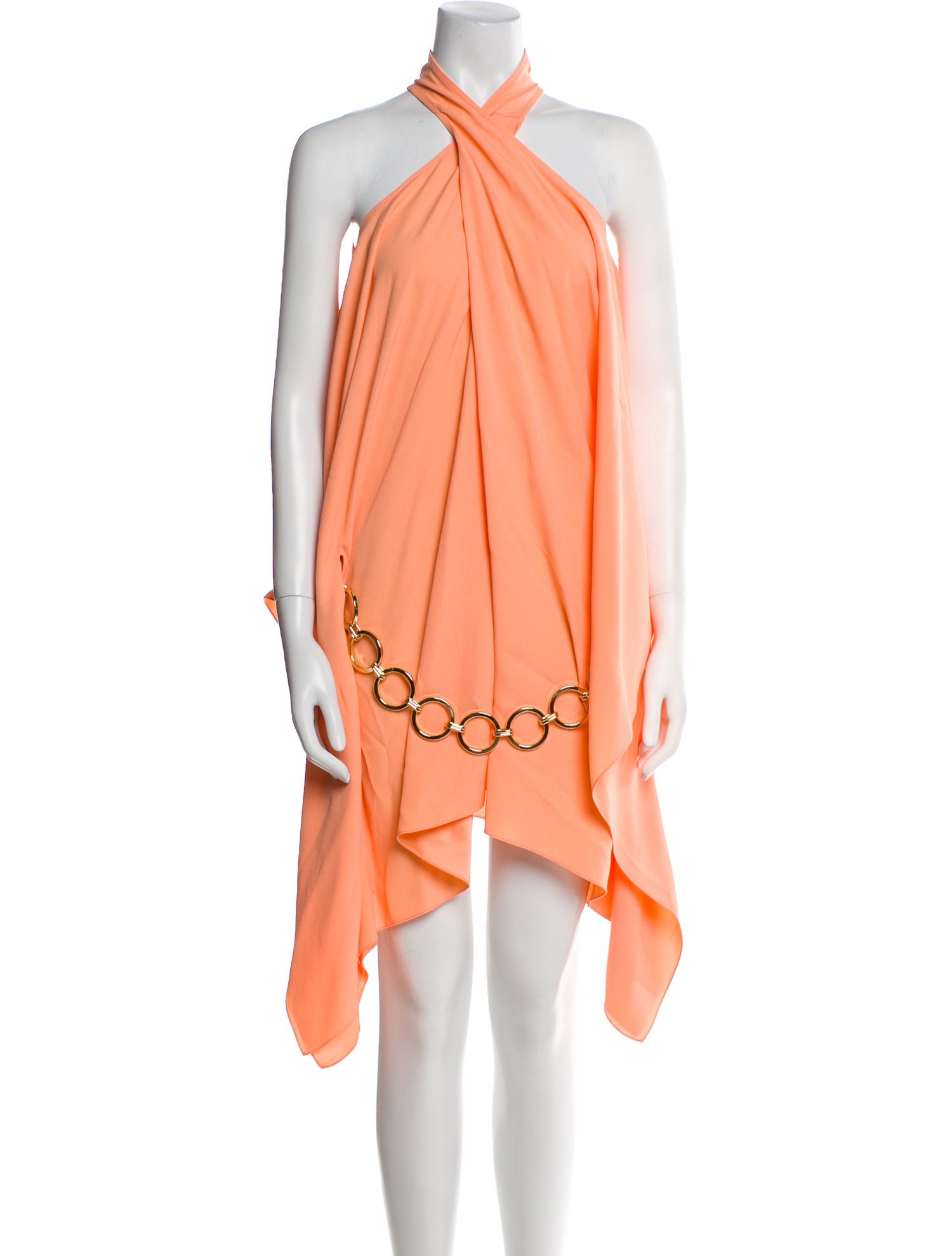 Taller Marmo Halterneck Midi Length Dress