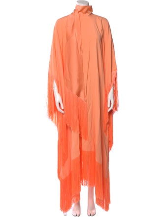 Taller Marmo Turtleneck Long Dress