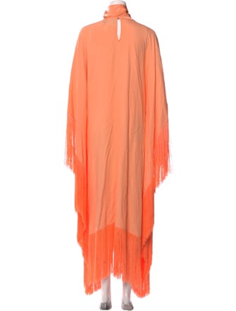 Taller Marmo Turtleneck Long Dress