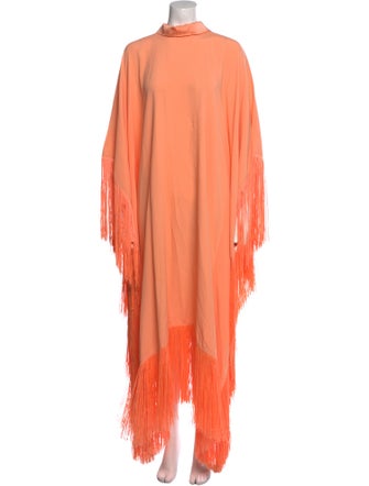 Taller Marmo Turtleneck Long Dress