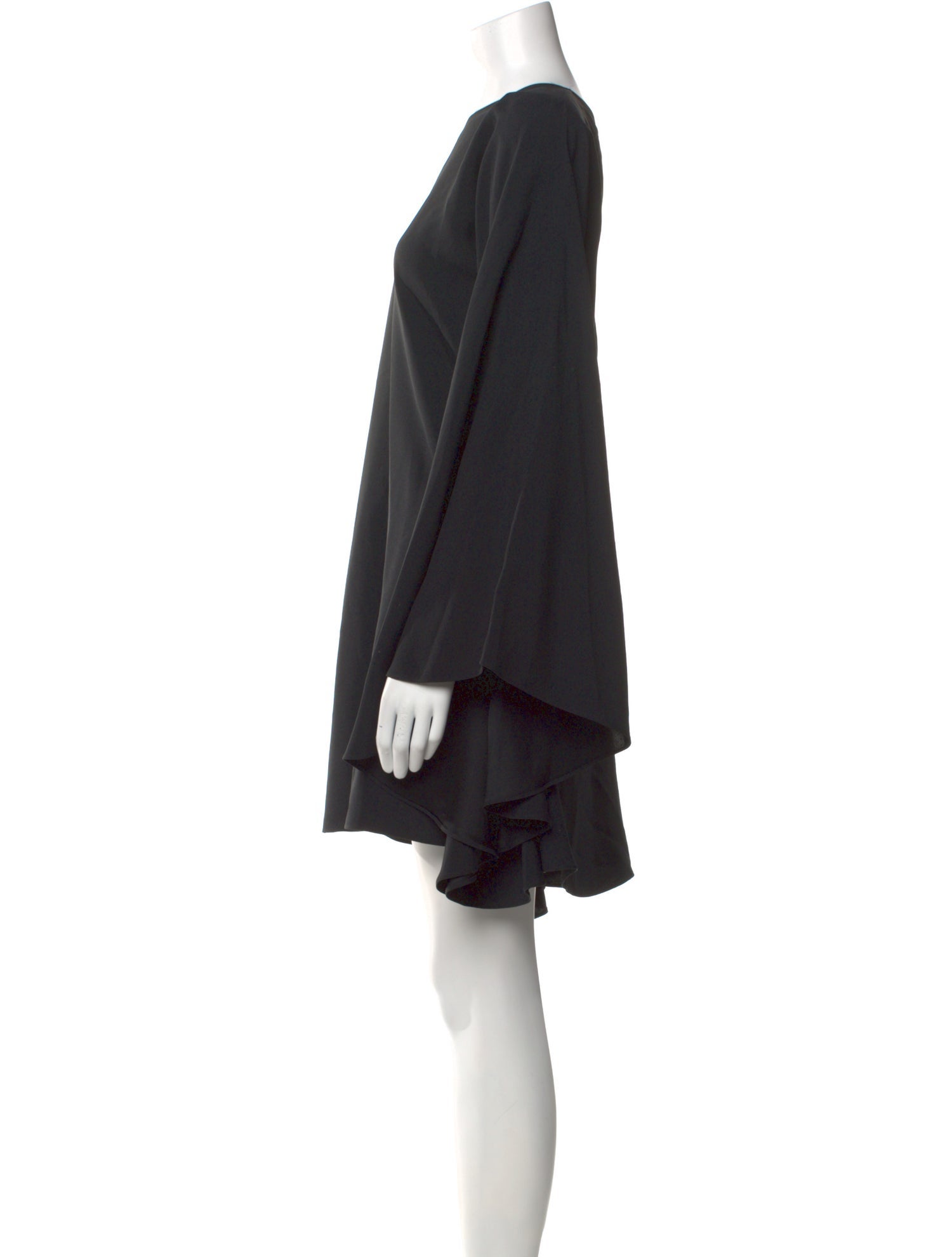 Taller Marmo Bateau Neckline Mini Dress