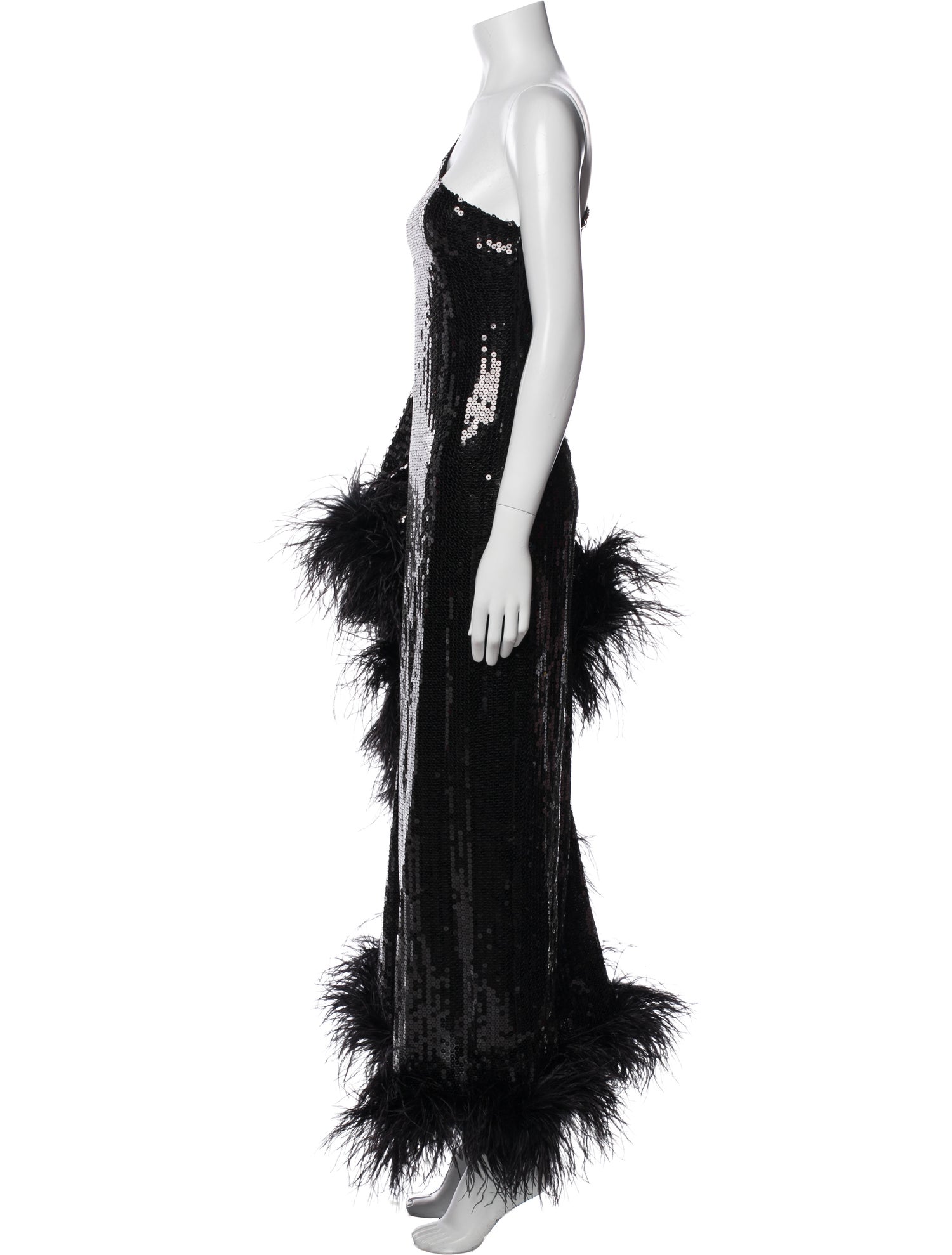 Taller Marmo One-Shoulder Long Dress