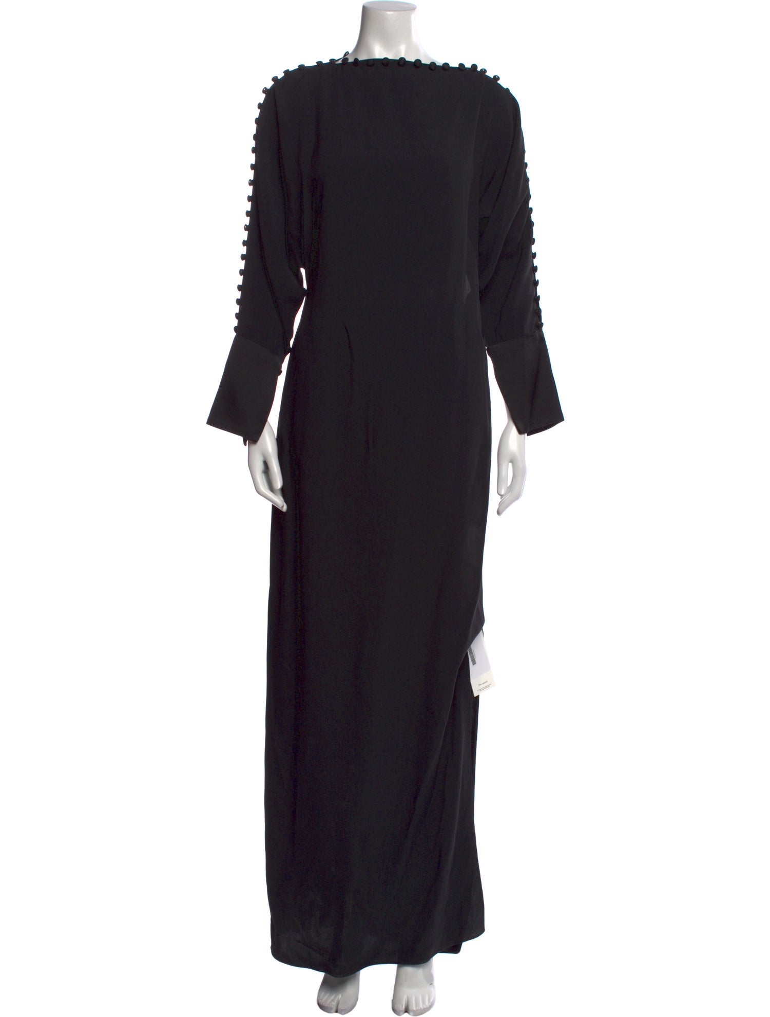 Taller Marmo Bateau Neckline Long Dress
