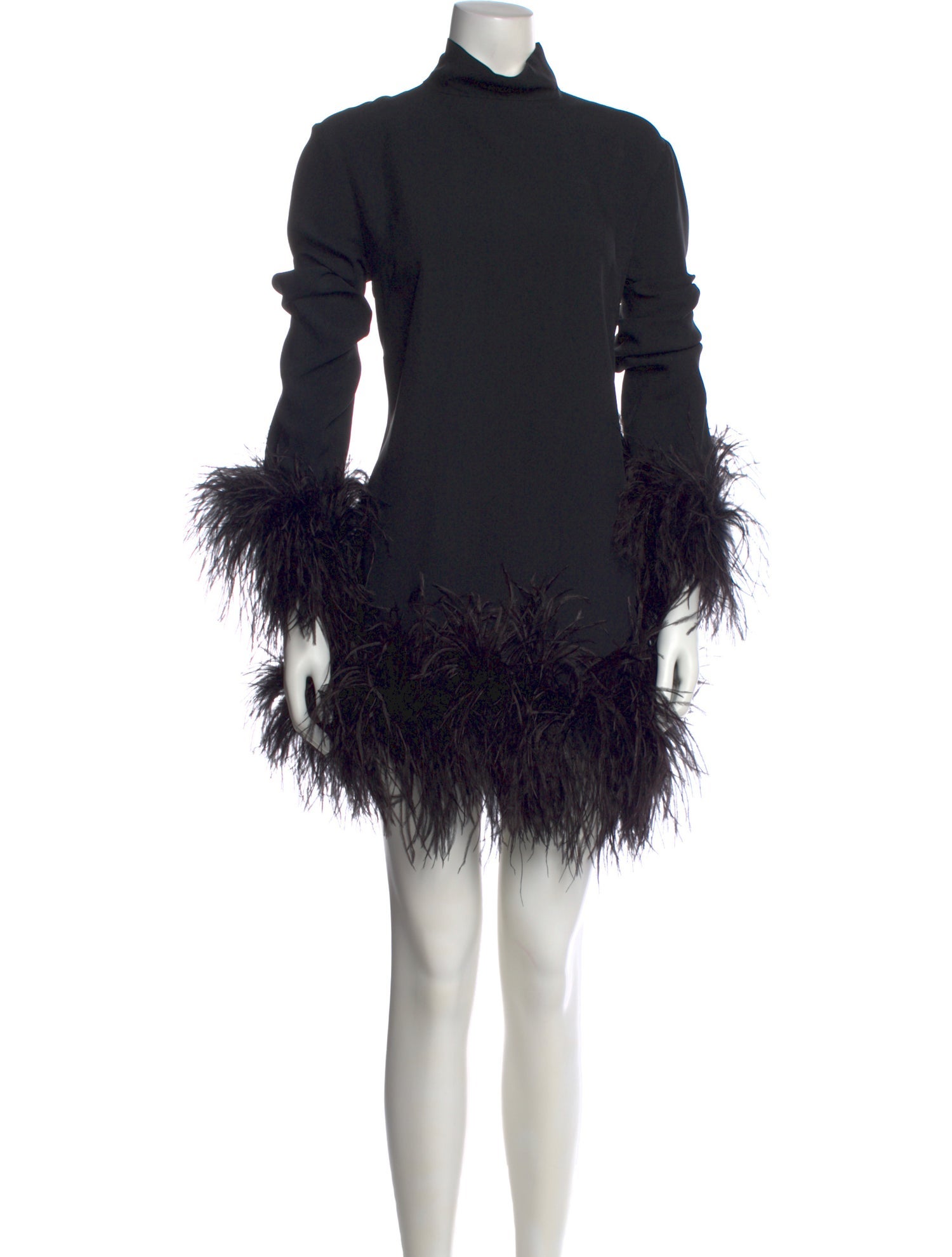 Taller Marmo Turtleneck Mini Dress