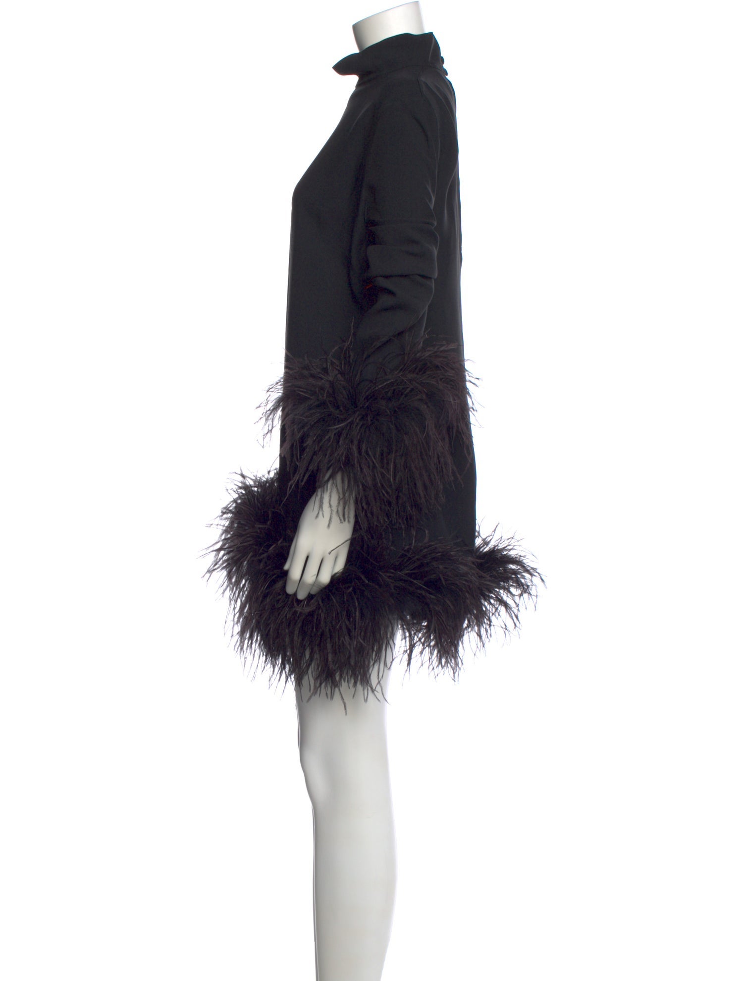 Taller Marmo Turtleneck Mini Dress