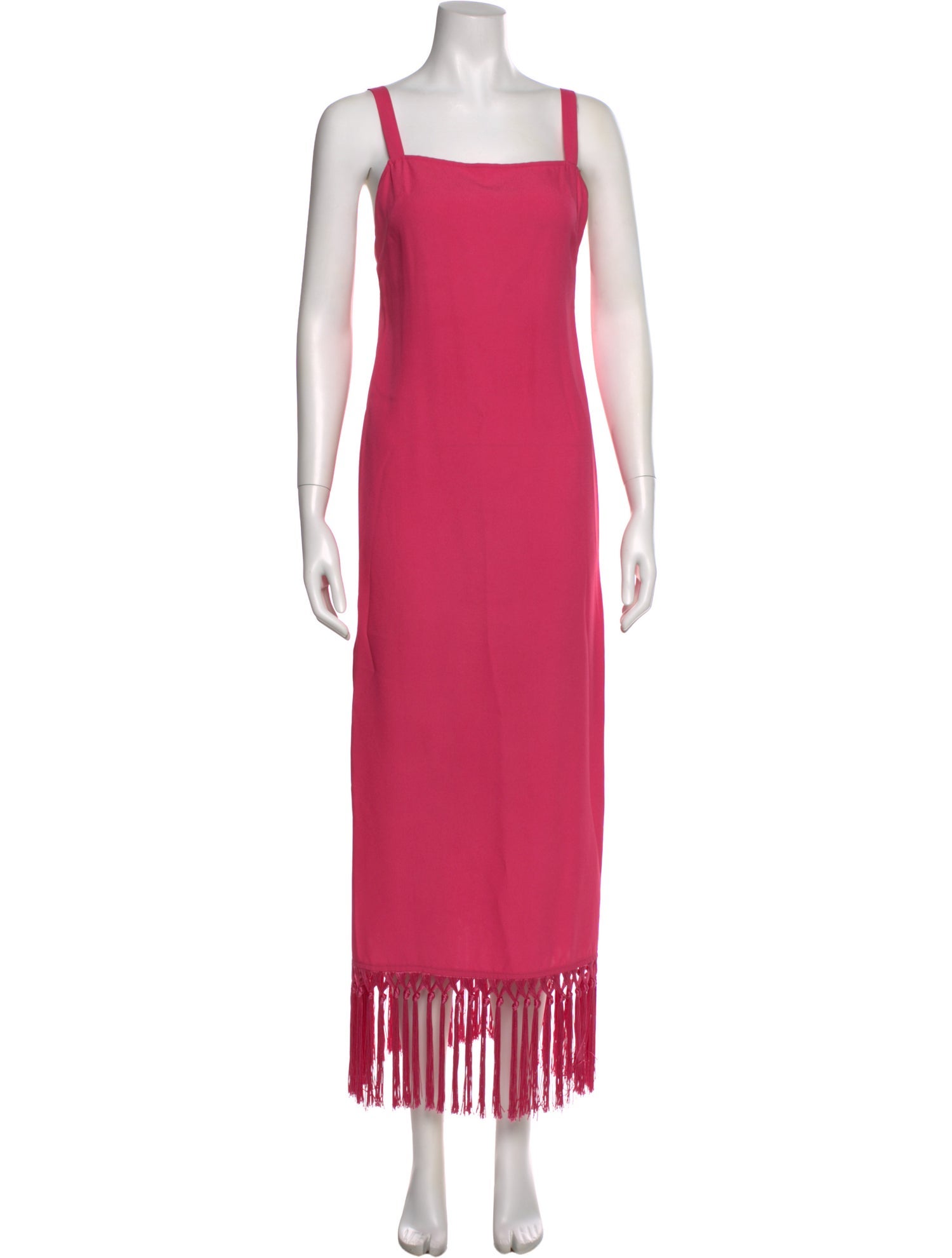 Taller Marmo Square Neckline Long Dress