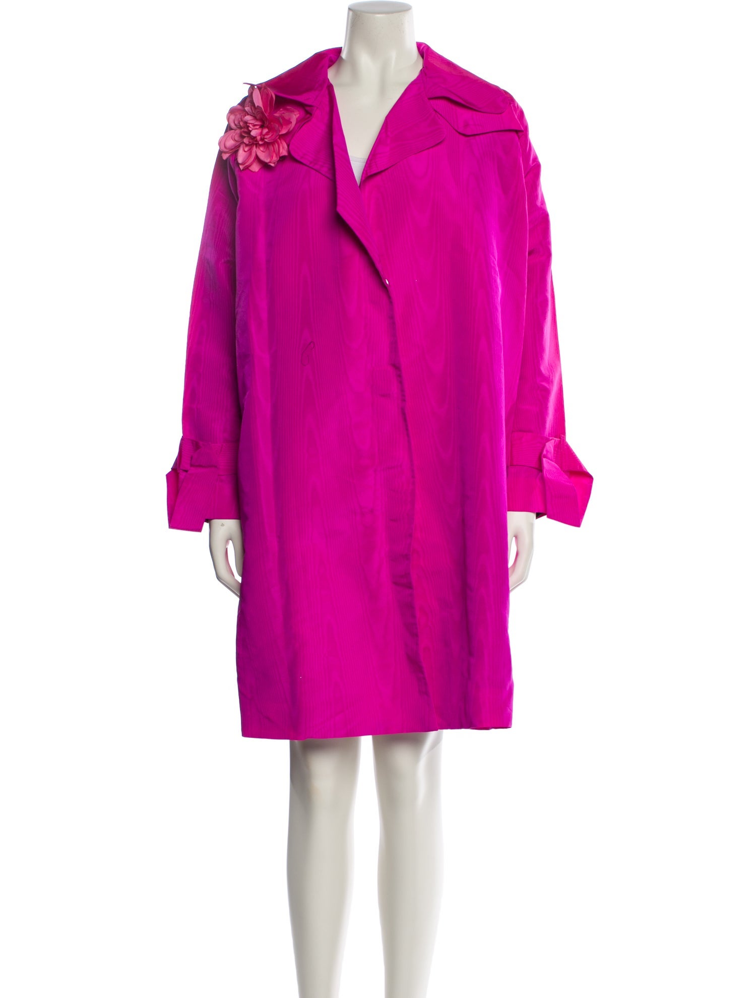 Taller Marmo Silk Trench Coat w/ Tags