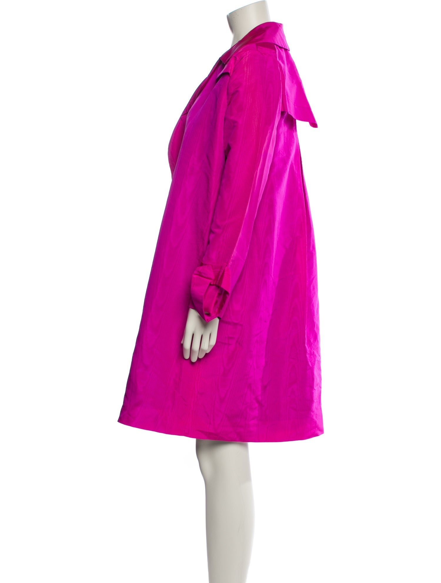 Taller Marmo Silk Trench Coat w/ Tags