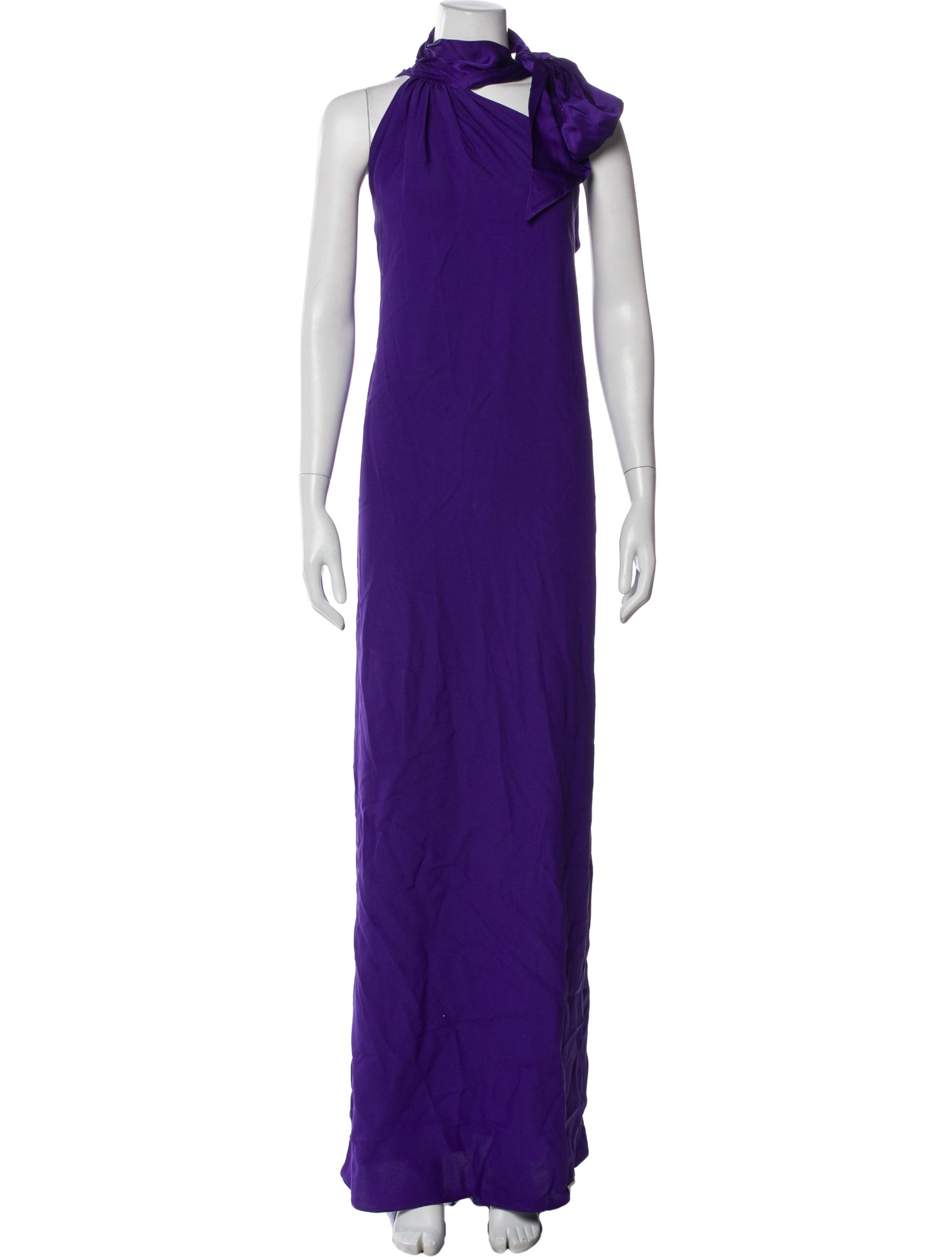 Taller Marmo Mock Neck Long Dress
