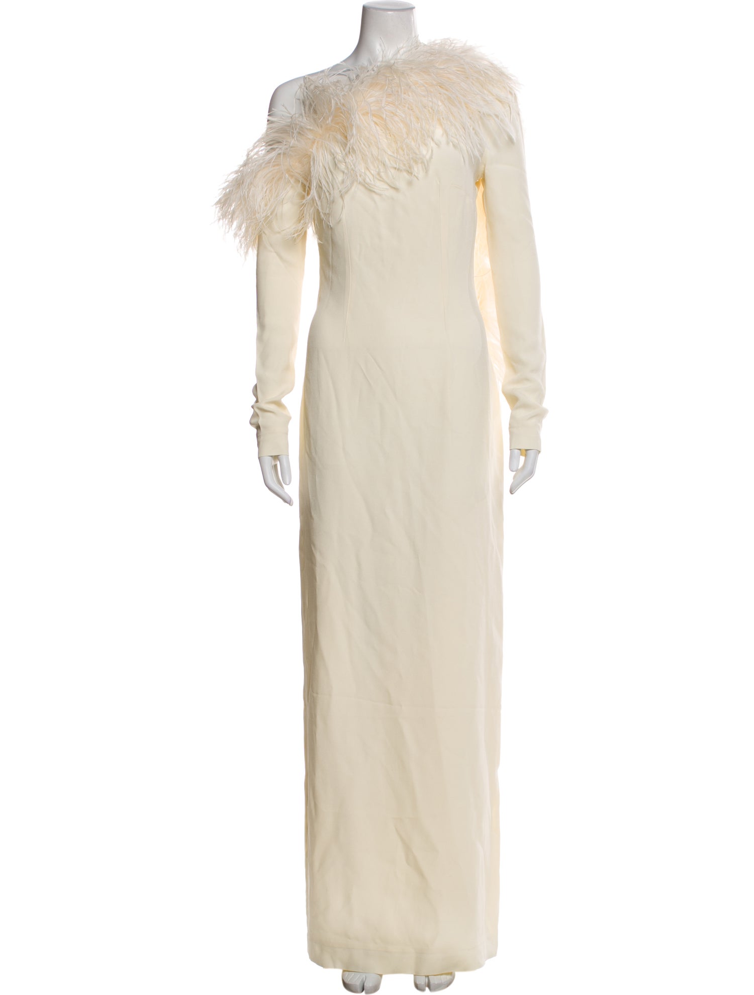 Taller Marmo One-Shoulder Long Dress w/ Tags