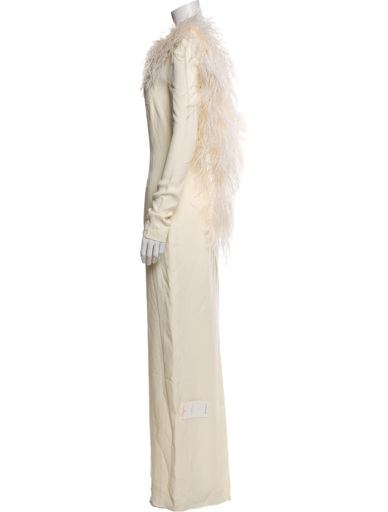 Taller Marmo One-Shoulder Long Dress w/ Tags