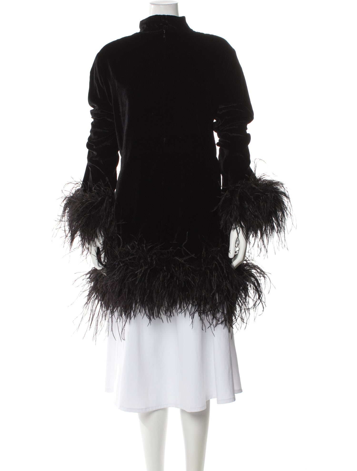 Taller Marmo Turtleneck Mini Dress