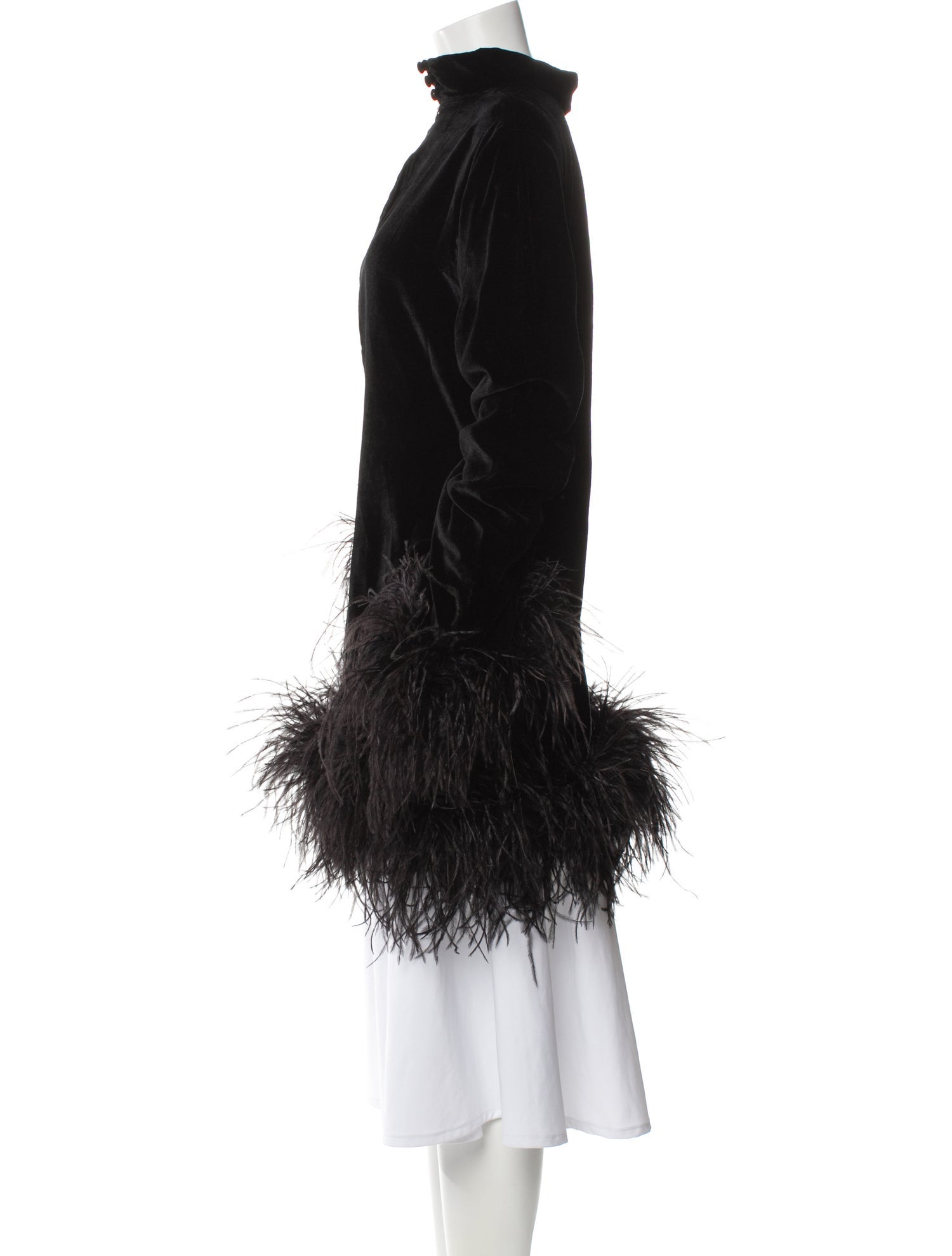 Taller Marmo Turtleneck Mini Dress