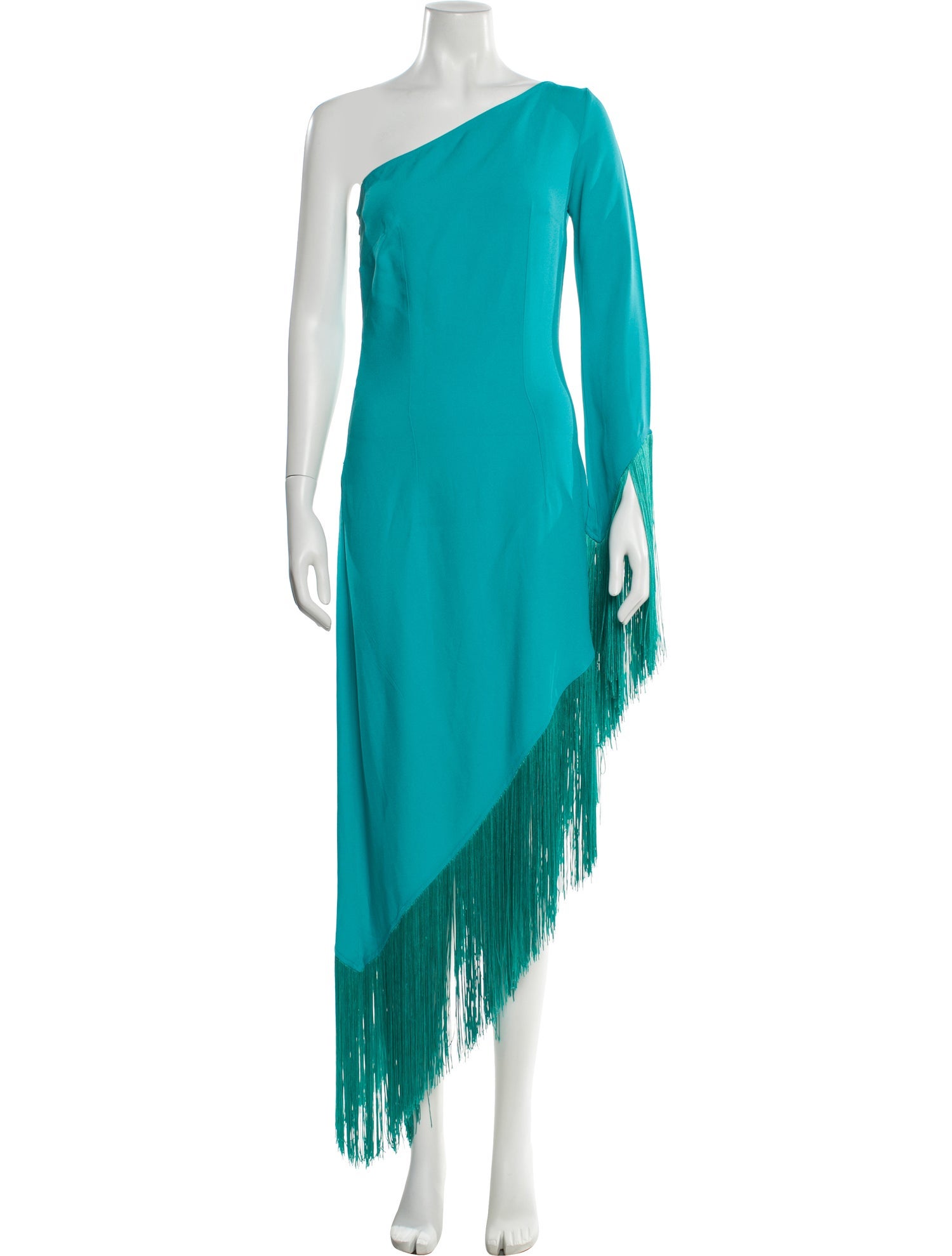 Taller Marmo One-Shoulder Long Dress w/ Tags