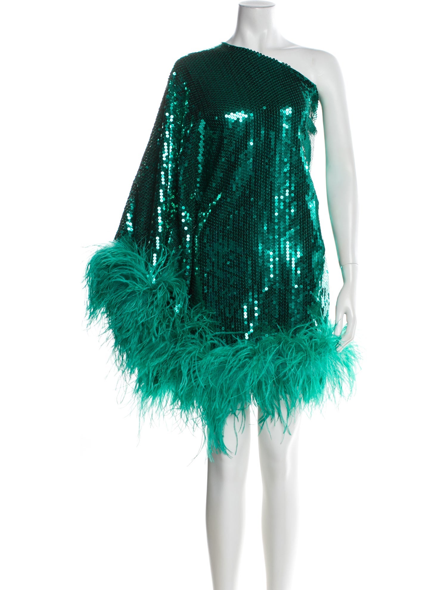 green emerald velvet dress Taller Marmo