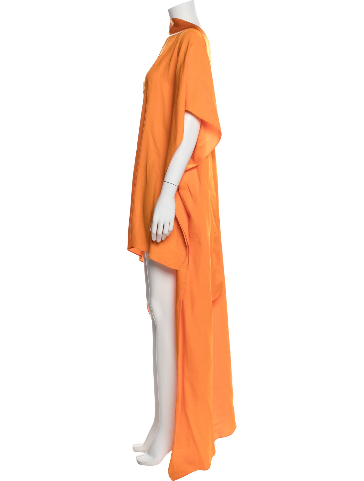 taller marmo orange dress Taller Marmo - Orange dress with fringe CORE03
