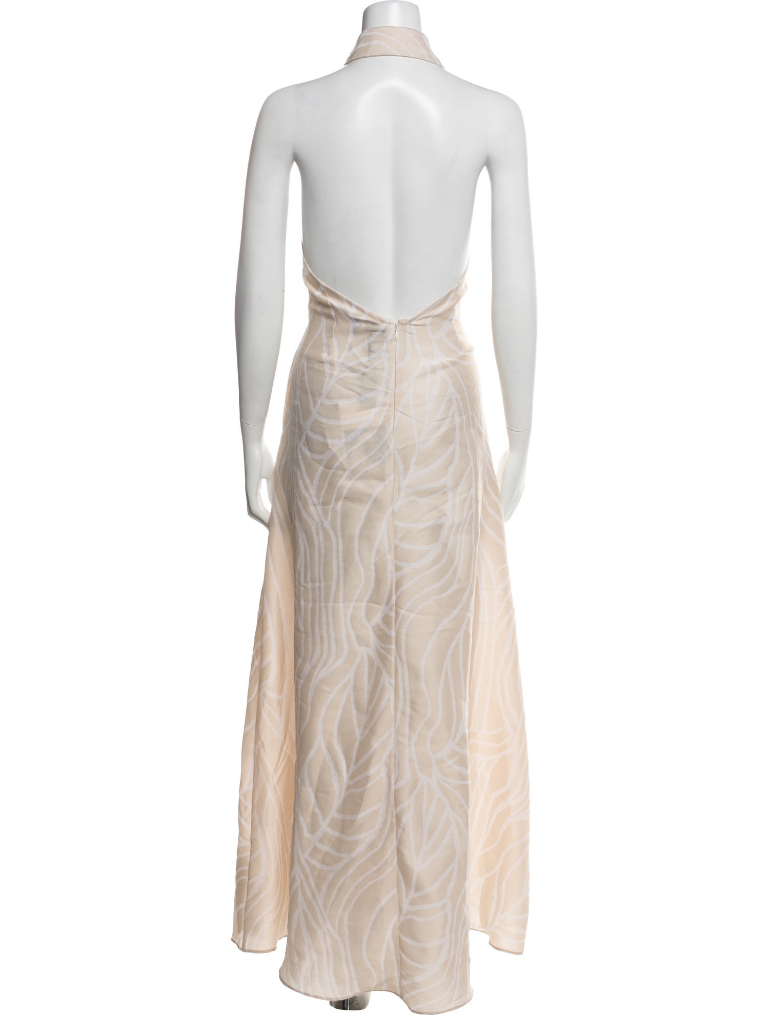 taller marmo dress Piccolo Ubud One-shoulder Mini a round neck Taller Marmo Printed Long Dress