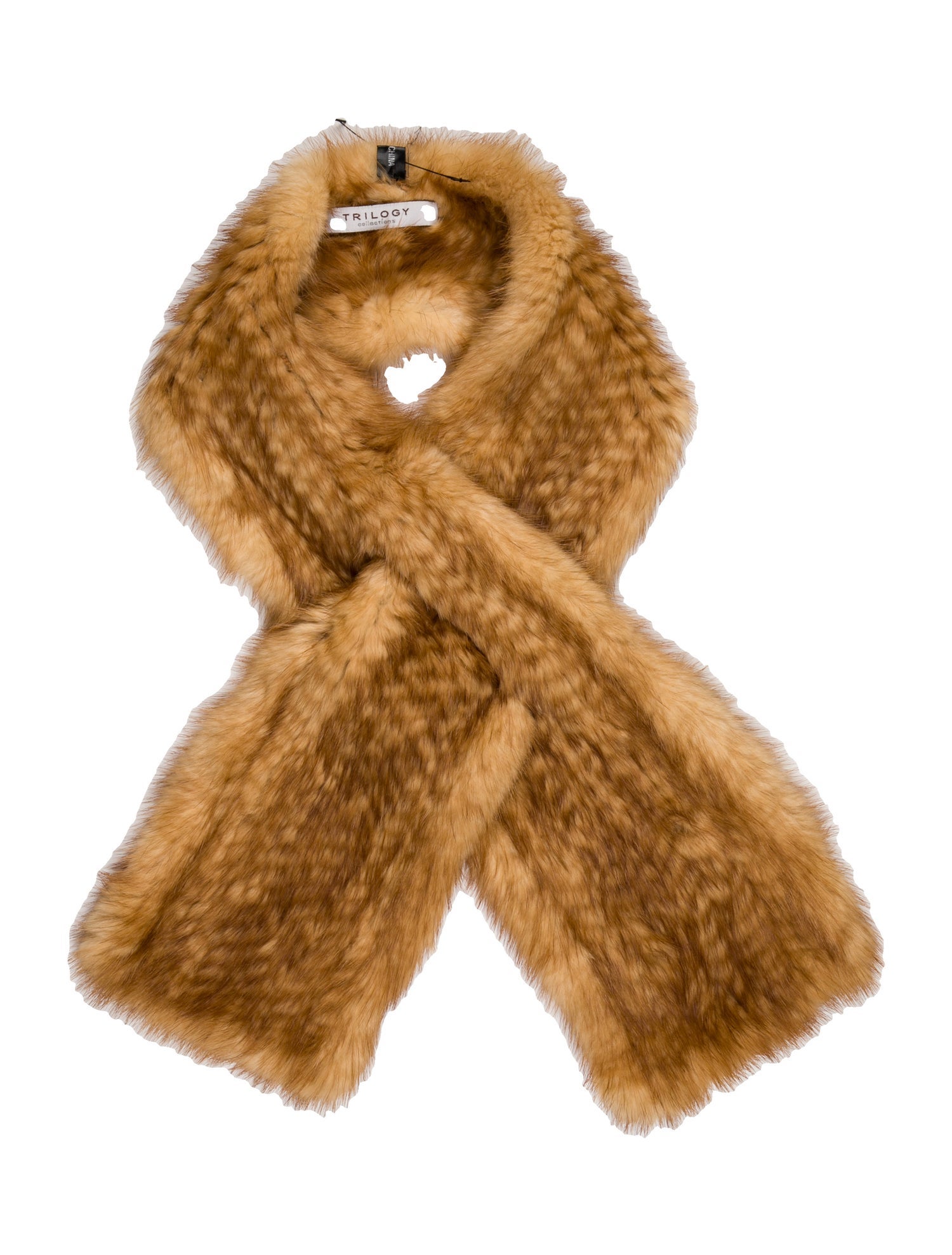 Trilogy Mink Animal Print Stole